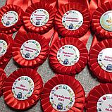 Медаль с розеткой  "В номинации". Красная, фото 2