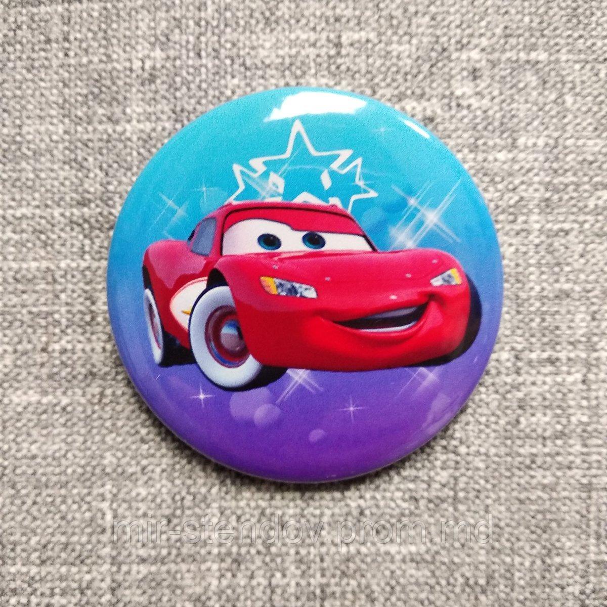 Значок с любым изображением Тачки, фото 1