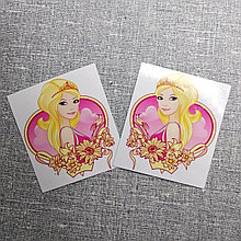 Наклейка на выключатель Принцесса