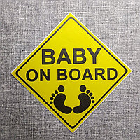 Наклейка на авто Baby on board