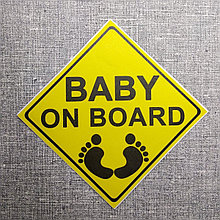Наклейка на авто Baby on board