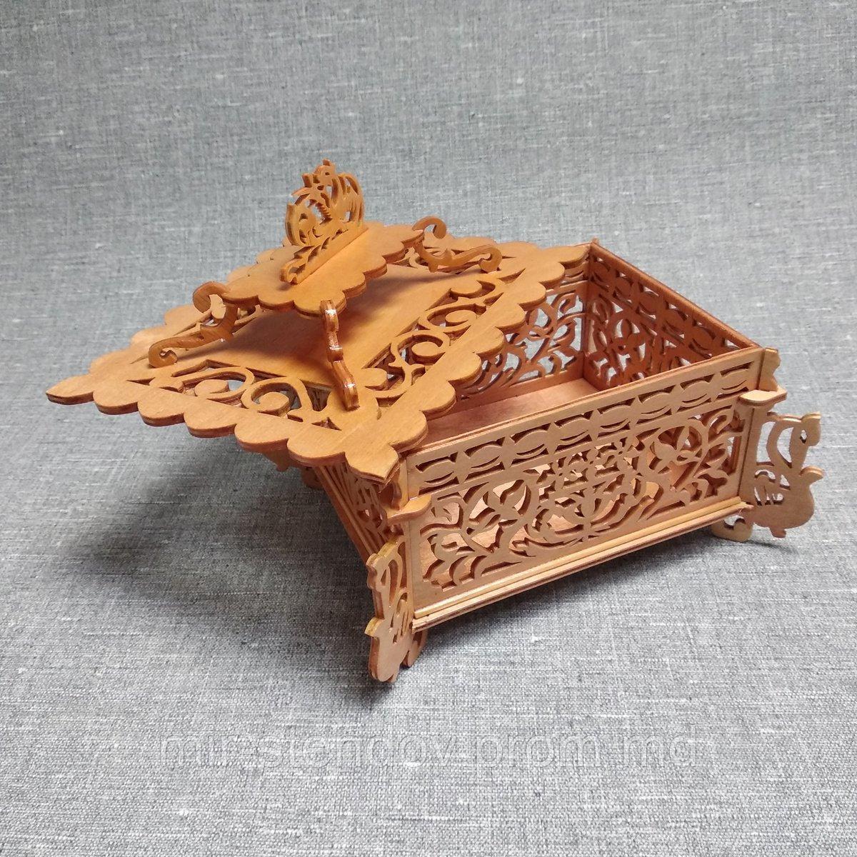 Декоративная шкатулка. Изделие из дерева, фото 1