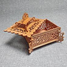 Декоративная шкатулка. Изделие из дерева