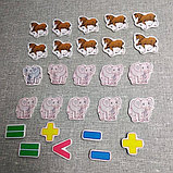 Магнитная математика Слоны и кони, фото 2