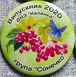 Значки Для выпускников детского сада Калинка, фото 2