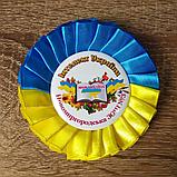 Выпускник младшей школы. Значок с розеткой Символика, фото 6