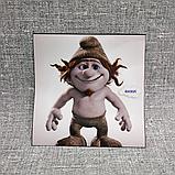 Наклейка на выключатель Смурф 3, фото 2