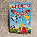 Диплом про закінчення дитячого садка Ластівка, фото 3