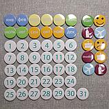 Набор магнитов. Вечный календарь, фото 2