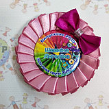 Значок для выпускницы с розеткой "Стиляги", фото 5