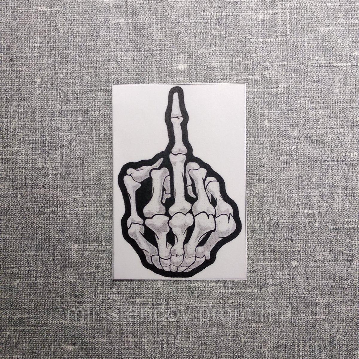 Наклейка на автомобиль Фак, фото 1