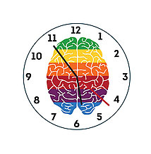 Настенные часы "Радужные мечты". Круглые