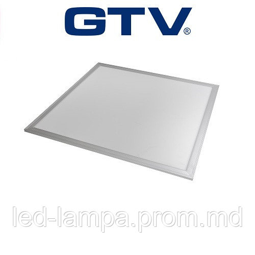 Светодиодная LED панель GTV, 50W (EMC+), 4000К, IP54, 600x600мм, серый, толщина - 10мм, MASTER. ПОЛЬША! - фото 1 - id-p10122002