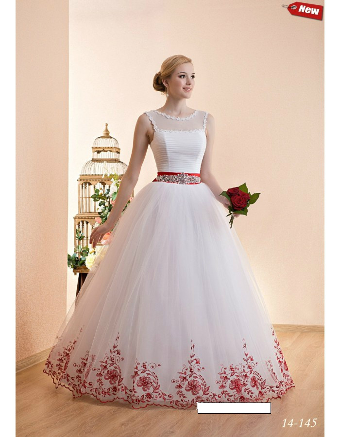 Свадебное платье (обычная фатиновая юбка, оригинальная модель) - фото 1 - id-p10123338