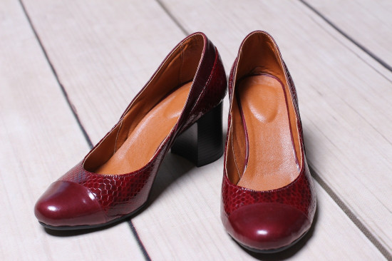 Туфли женские на каблуке 8 см - фото 1 - id-p10123827
