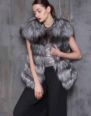 Меховые жилетки купить в Furs Udekasi