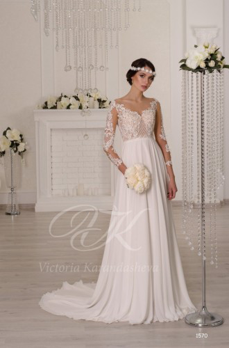 Свадебное платье 1570 - фото 1 - id-p10124349