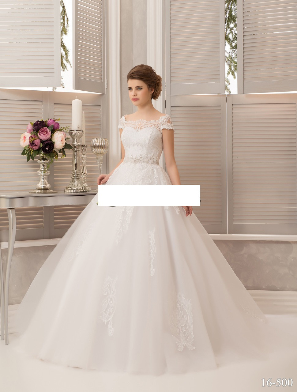 Свадебное платье 16-500 - фото 1 - id-p10125494