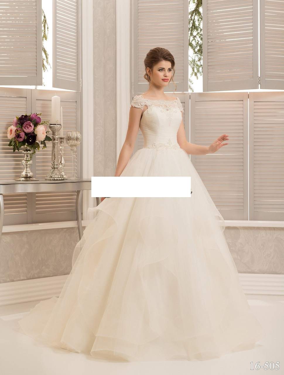 Свадебное платье 16-505 - фото 1 - id-p10125499