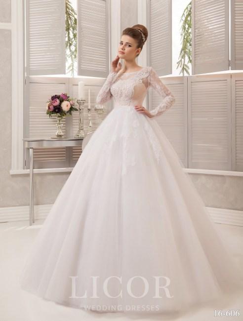 Свадебное платье 16-606 - фото 1 - id-p10125510