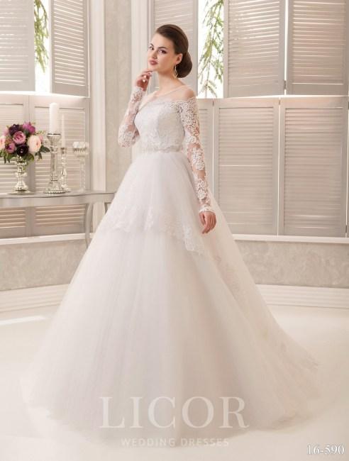 Свадебное платье 16-590 - фото 1 - id-p10125716
