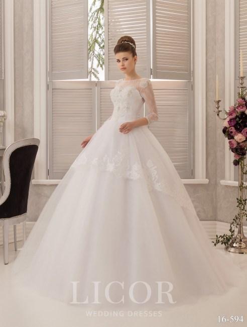 Свадебное платье 16-594 - фото 1 - id-p10125720