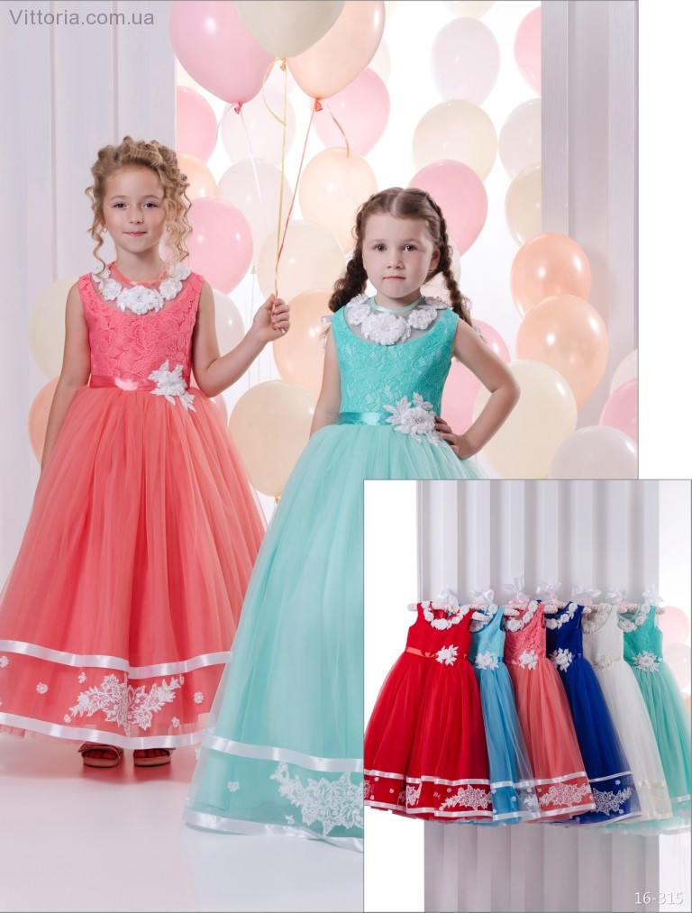 Детское платье 16-315 - фото 1 - id-p10126112