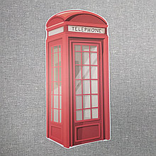 Телефонная будка. Настенная декорация для кабинета английского языка