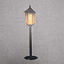 Фонарь уличный. Настенная декорация для кабинета английского языка