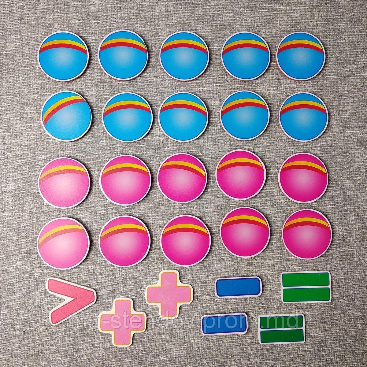 Магнитная математика Мячики, фото 1