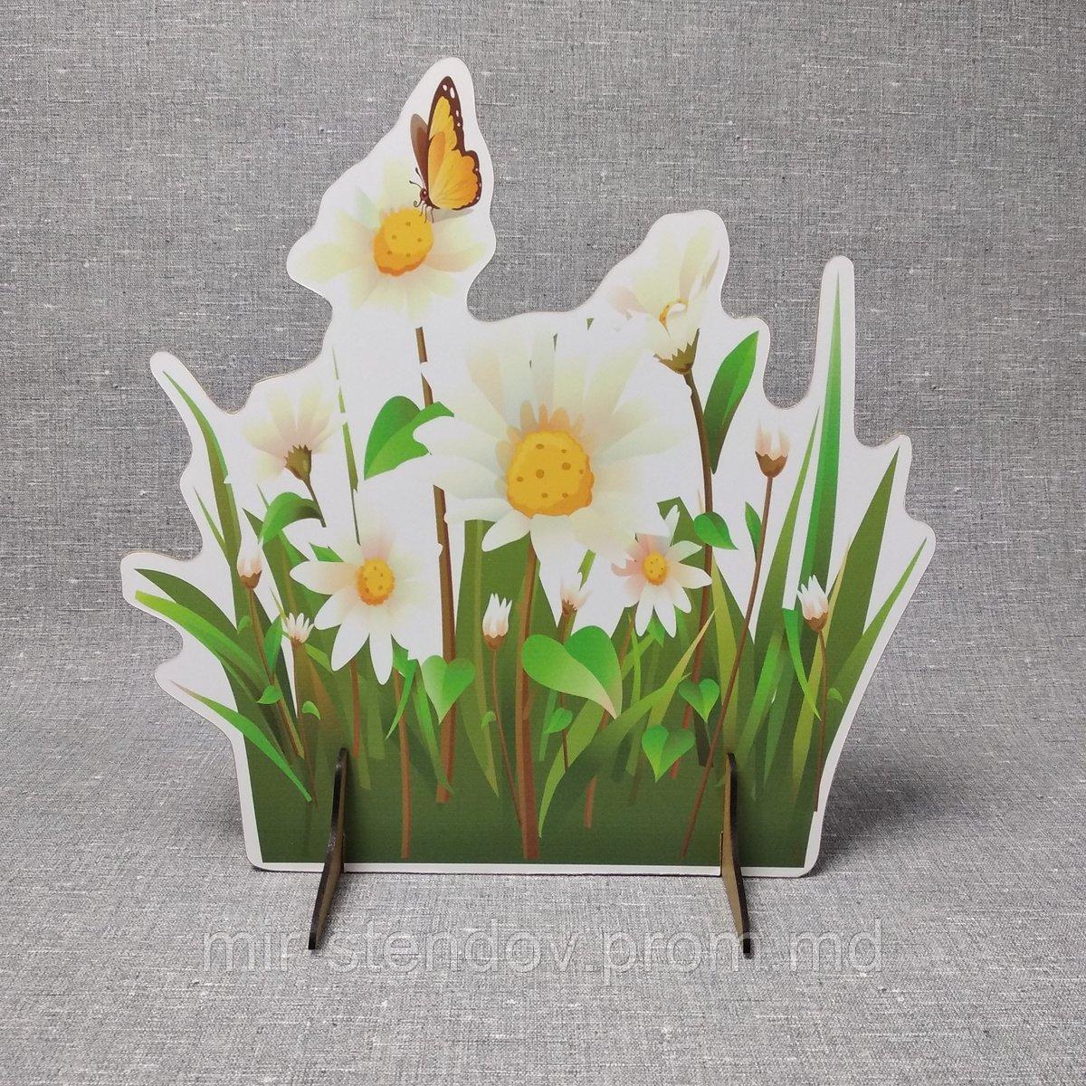 Полевые ромашки. Напольная декорация, фото 1