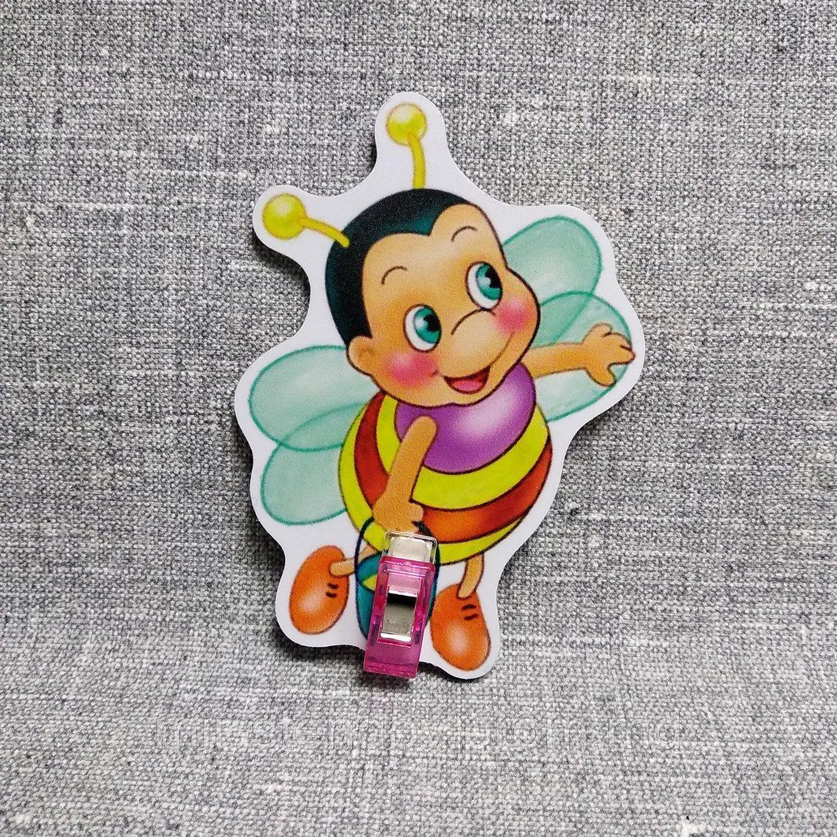 Держатель рисунка с прищепкой Пчелка, фото 1