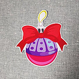 Наклейки интерьерные для стен и окон Ёлочная игрушка, фото 2