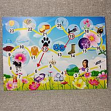 Автоматизация звука Ль. Настольная игра-пособие для логопеда