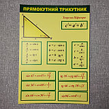 Набор картонных плакатов по Математике, фото 2