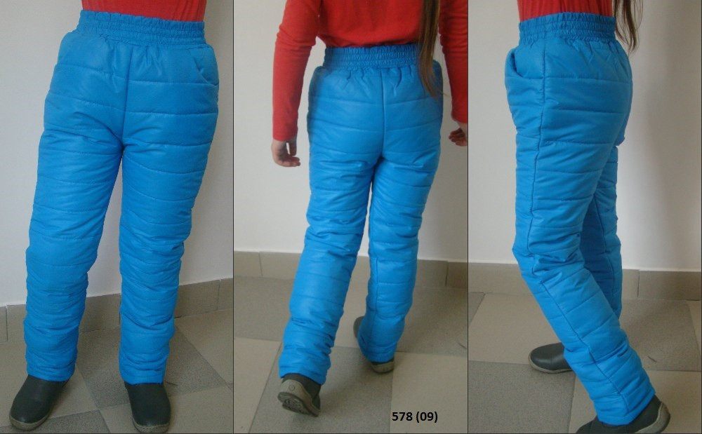 Детские штаны на синтепоне 578 (09) - фото 1 - id-p10132530