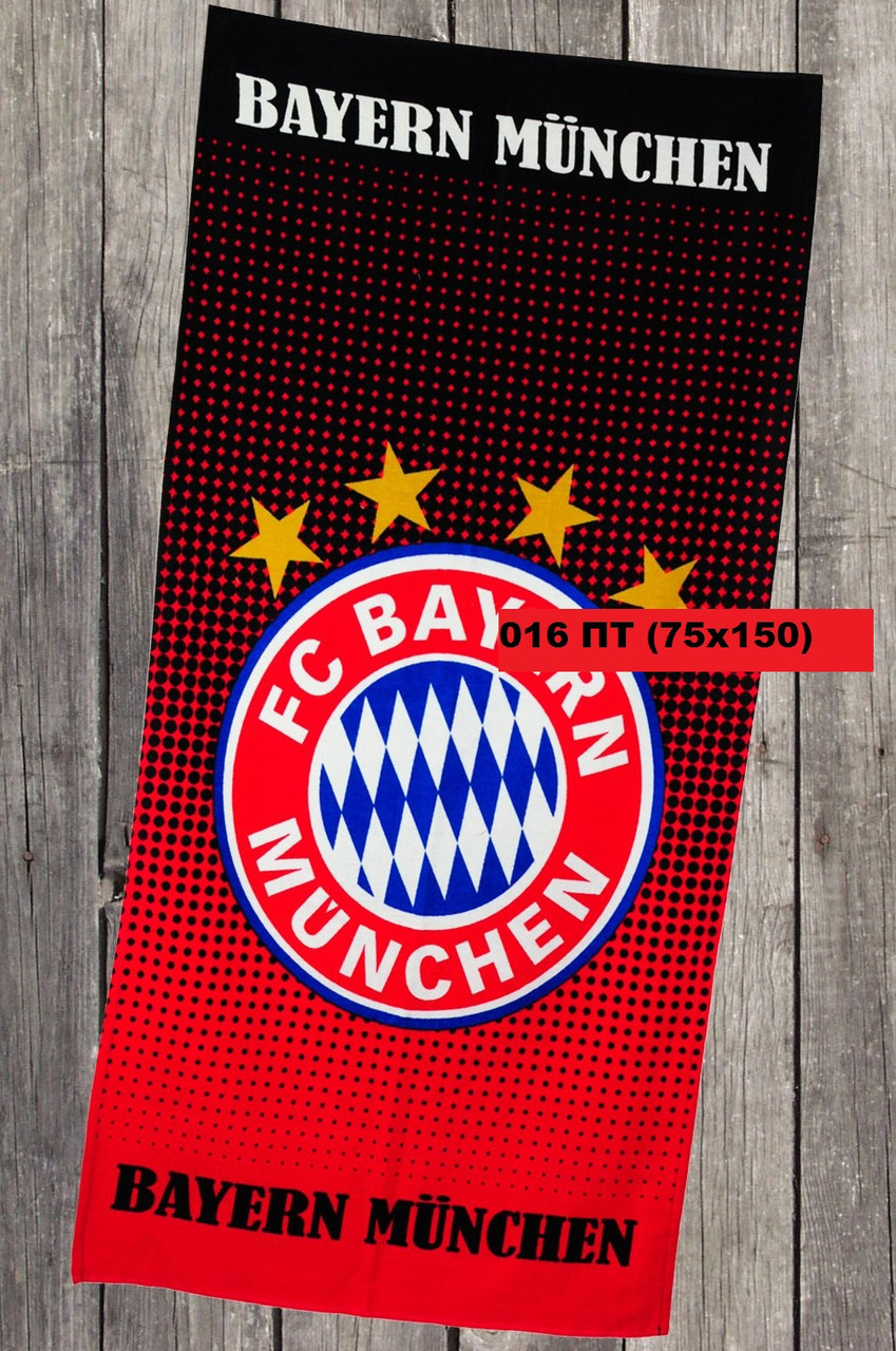 Пляжное полотенце футбольный клуб Bayern - фото 1 - id-p10132736