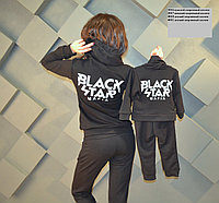 Детский спортивный костюм "BLACK STAR MAFIA" 4010 НР размеры: 1, 2, 3
