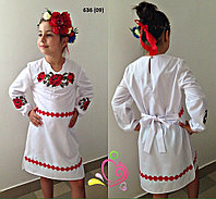Детское платье с вышивкой 636 (09)