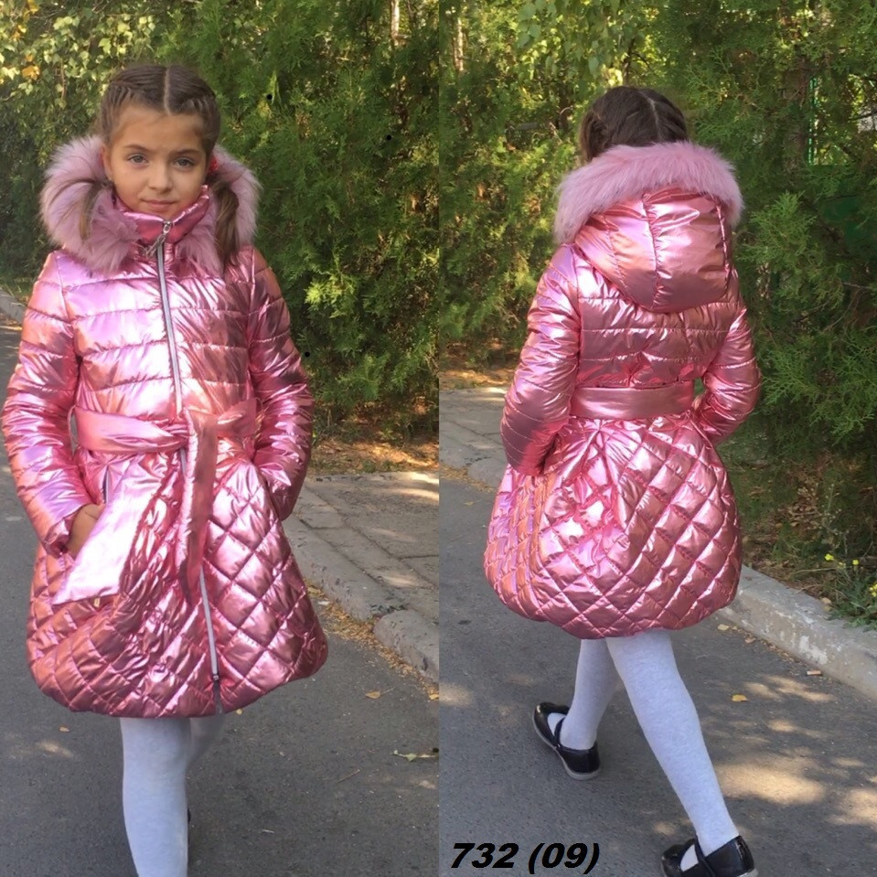 Детское пальто на синтепоне 732 (09) - фото 1 - id-p10133065