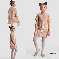 Детское платье с пайетками 2-150 (92)