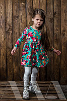 Модное детское платье 2-109 ан дорогая ткань!