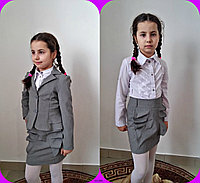 Детский пиджак на девочку подросток 517 (09)