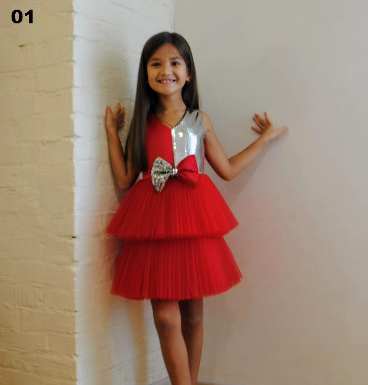 Платье нарядное карнавальное на девочку 01 (93) - фото 1 - id-p10133473
