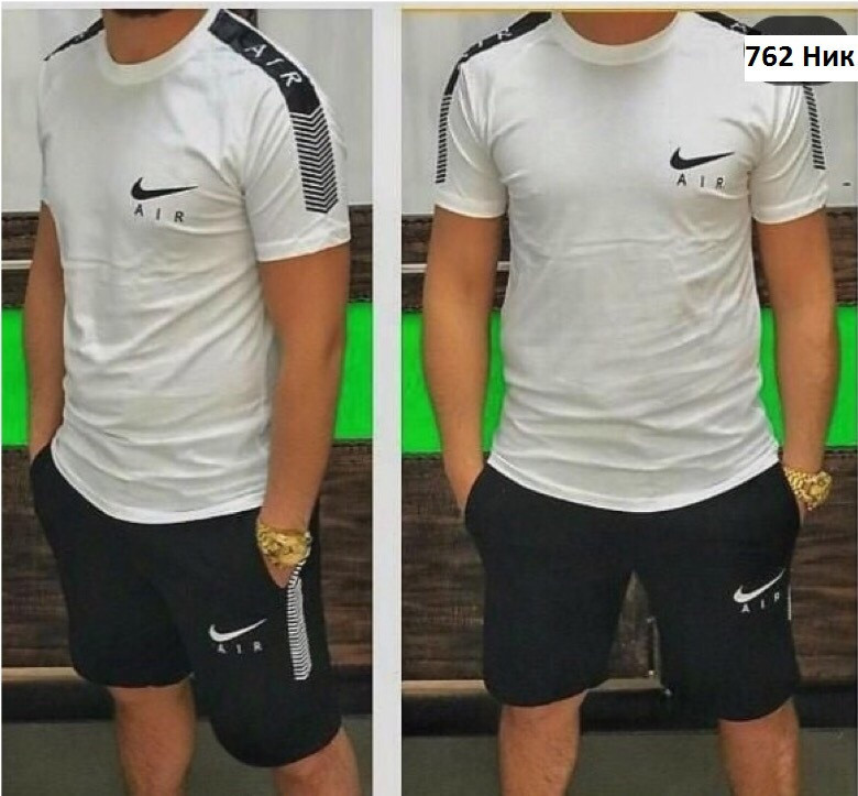 Мужской костюм с шортами Nike 762 Ник - фото 1 - id-p10134141