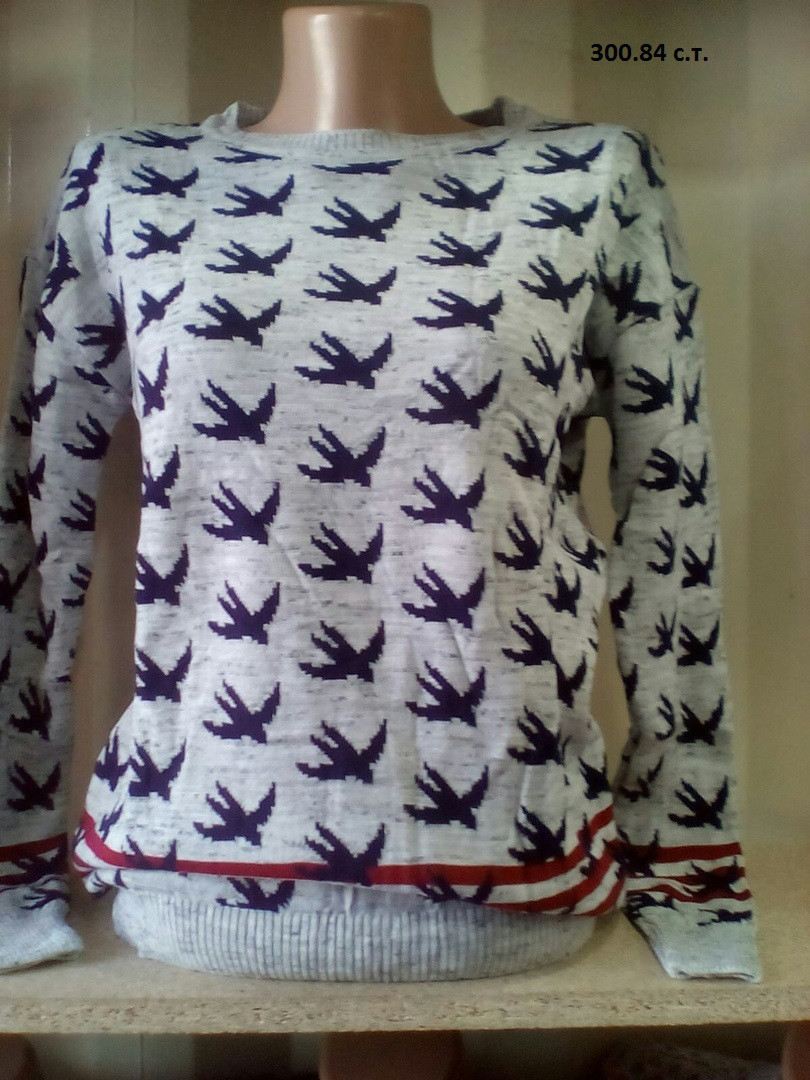 Теплый женский свитер 300.84 с.т. - фото 1 - id-p10135565