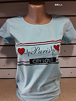 Летняя женская футболка Paris 838 с.т.