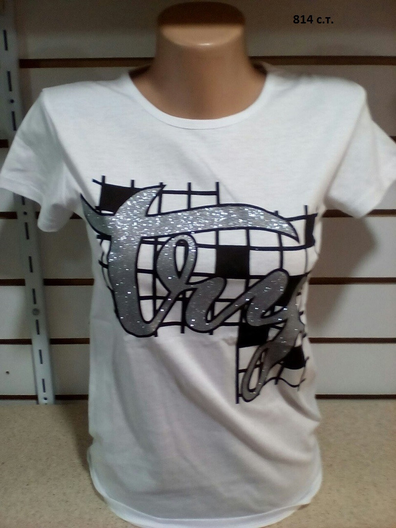 Летняя женская футболка 814 с.т. - фото 1 - id-p10136483