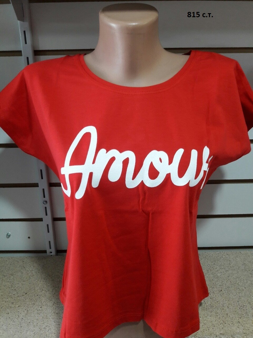 Женская футболка Amour 815 с.т. - фото 1 - id-p10136484