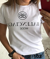 Женская футболка Баленсиага 102.1 ГК